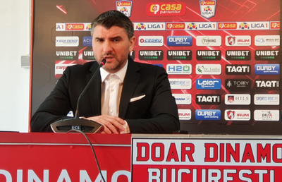 DINAMO // Adrian Mihalcea, emoționat la prezentarea oficială: „Sunt un curajos”. Primul mesaj transmis jucătorilor