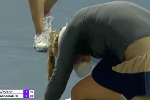 Anastasia Potapova nu a mai putut continua partida