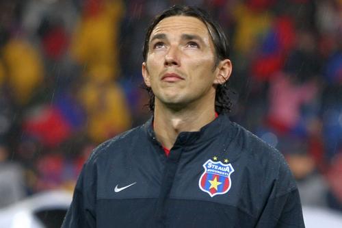 George Ogăraru, în perioada în care juca la FCSB