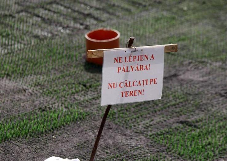 Stadionul din Sfântu Gheorghe prinde contur / Sursă foto: Facebook Sepsi OSK