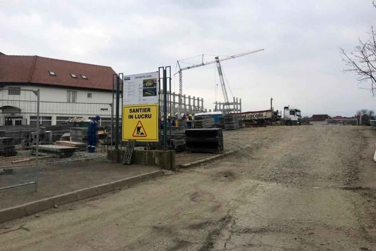 FOTO+VIDEO EXCLUSIV Gazeta a vizitat șantierul noului stadion din Sibiu » Suma fără precedent cheltuită de Primărie + când va fi gata