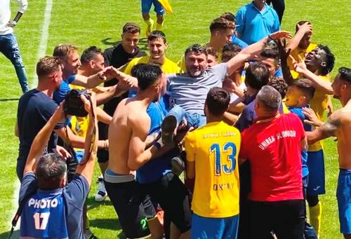 Adrian Mihalcea a dus Slobozia în play-off-ul Ligii 2: „Salvarea de la retrogradare a fost mai grea!”
