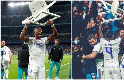 Alaba, colaborare cu Ikea după momentul viral cu scaunul, la meciul cu PSG? Ce a răspuns fundașul lui Real Madrid :D