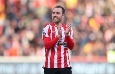 Christian Eriksen a oferit un assist superb în meciul Brentford - Burnley