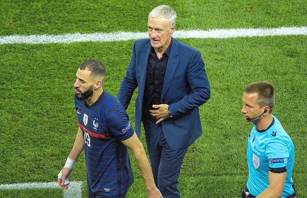 Scandal imens în Franța! Deschamps: „Benzema mi-a zis că e mort” » Atacantul lui Real a contrat: „Mincinosule, clovnule!”
