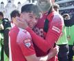 Bucuria fanilor și jucătorilor lui Dinamo după calificarea în play-off // FOTO: Cristi Preda