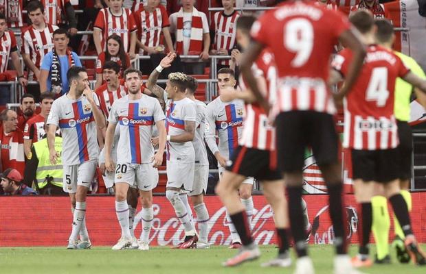 Barcelona, victorie la limită pe terenul lui Bilbao » Catalanii rămân lideri în La Liga, înaintea duelului cu Real Madrid