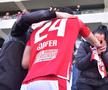 Bucuria fanilor și jucătorilor lui Dinamo după calificarea în play-off // FOTO: Cristi Preda