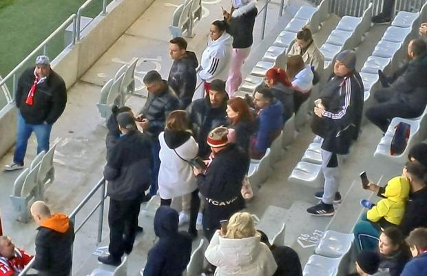 Două prezențe surpriză pe „Arcul de Triumf” » Cine a venit să o susțină pe Dinamo