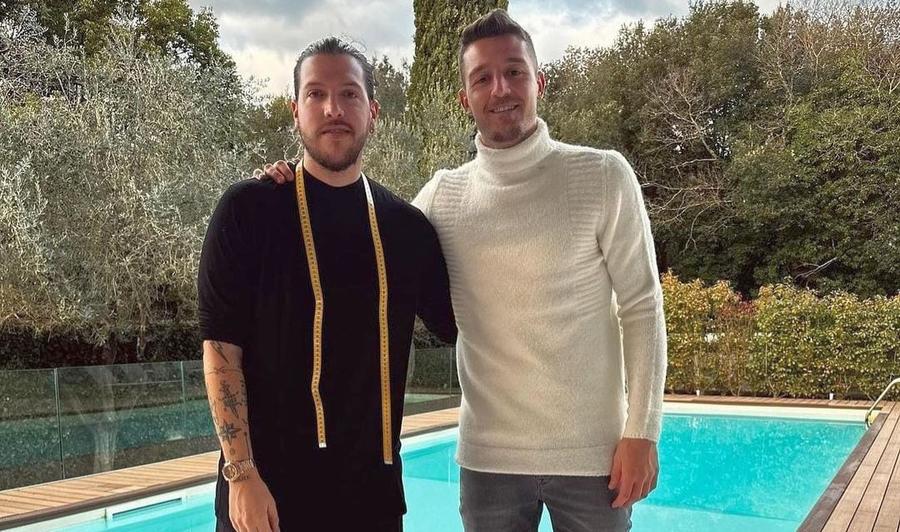 Milinkovici-Savici (dreapta) e clientul lui Caparco Întâlnirea dintr-un club din Italia cu Nainggolan i-a schimbat cariera unui portar din Liga 1: „Așa a început nebunia! Acum îi îmbrac pe Lukaku, El Shaarawy și Ansu Fati”