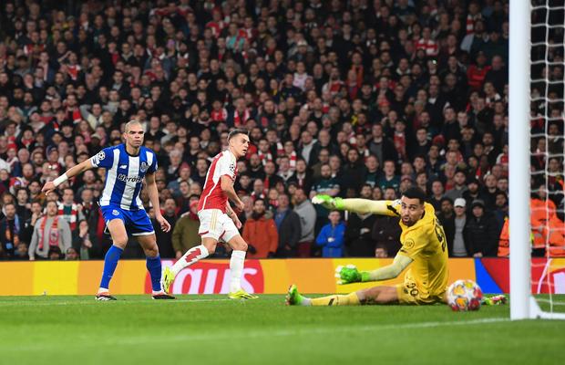 Arsenal - Porto, cea mai palpitantă „dublă” din optimile Ligii Campionilor » Raya a fost eroul calificării