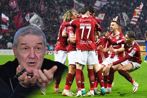 Ermal Krasniqi a fost dorit în iarnă atât de Rapid, cât și de FCSB. Extrema stângă în vârstă de 25 de ani a ajuns până la urmă în Giulești, are cifre extraordinare în alb-vișiniu, iar Gigi Becali regretă că nu a insistat să-l transfere.