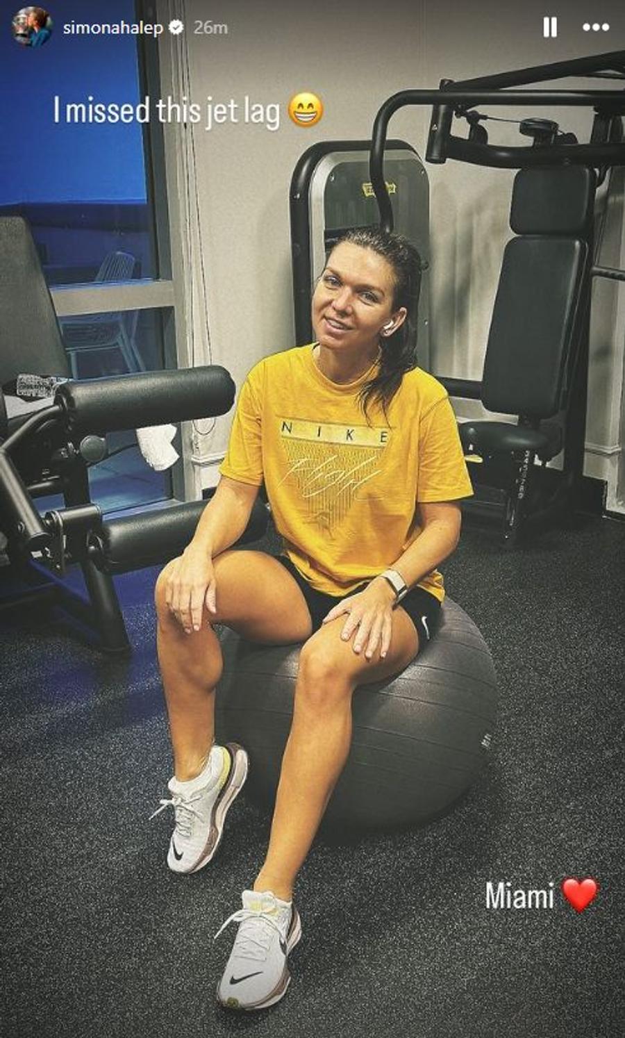 Simona Halep a ajuns la Miami » Prima fotografie și un mesaj emoționant