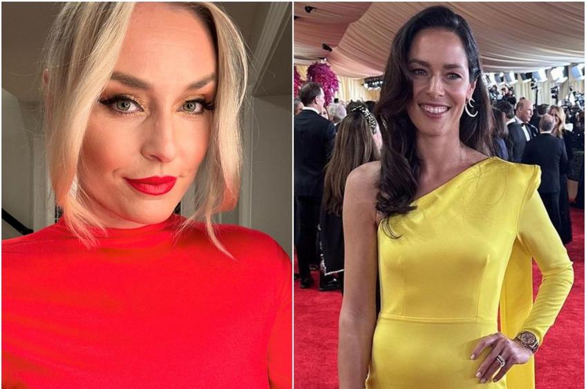 Lindsey Vonn și Ana Ivanovic