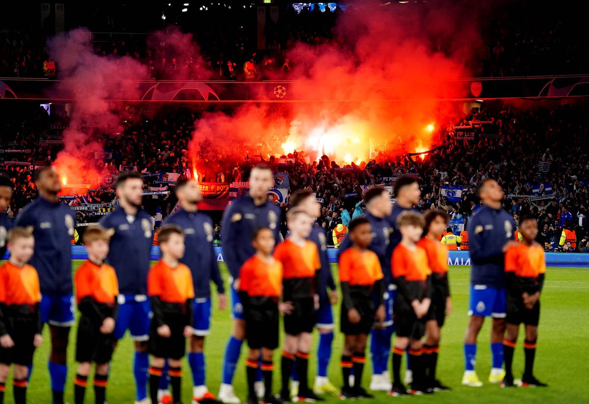 Cele mai spectaculoase imagini din Arsenal - Porto