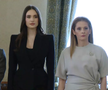 Elena Hagi la ceremonia de la Palatul Cotroceni
