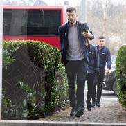 Sosire FCSB la hotelul din Lyon FOTO: Ionuţ Iordache (GSP)
