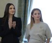 Elena Hagi la ceremonia de la Palatul Cotroceni