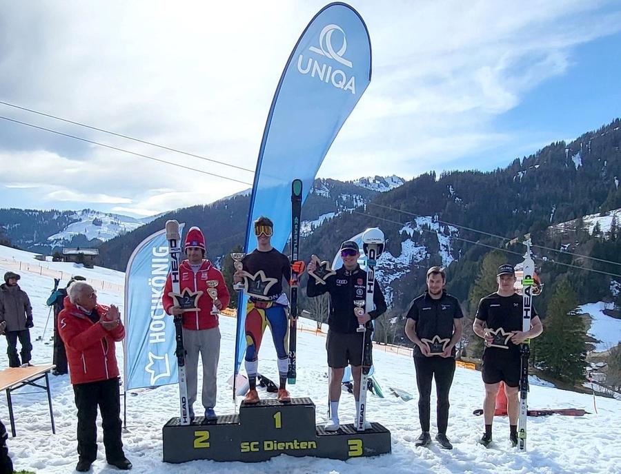 Alexandru Ștefănescu pe prima treaptă a podiumului Alexandru Ștefănescu, victorie într-o cursă FIS - CIT de slalom uriaș în Austria