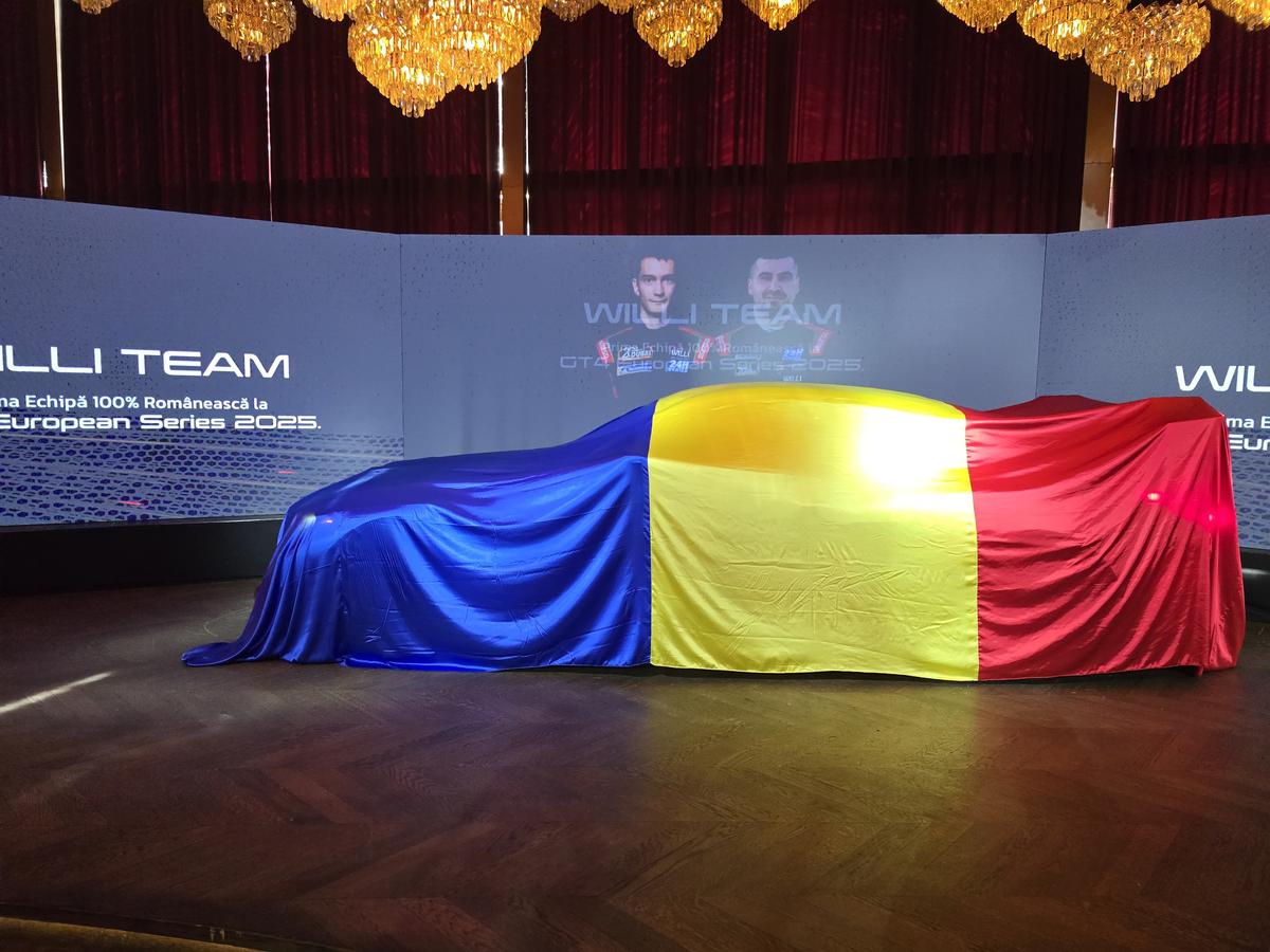Prima echipă complet românească din GT4 și-a prezentat mașina pentru 2025 într-un club din București » Cum arată modelul BMW M4 GT4 EVO