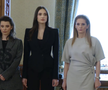 Elena Hagi la ceremonia de la Palatul Cotroceni
