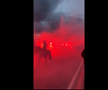 Imagini senzaționale la Madrid » Jucătorii de la Atletico au fost escortați de forțele de ordine, printre mii de fani