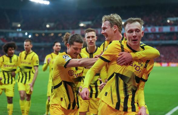 Borussia Dortmund, calificare spectaculoasă în sferturile Ligii Campionilor » Răsturnare de scor pentru un duel cu Barcelona