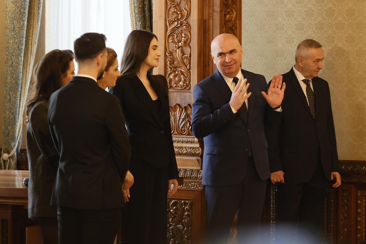 Gică Hagi, decorat cu Ordinul Național „Steaua României”. FOTO: Cristi Preda