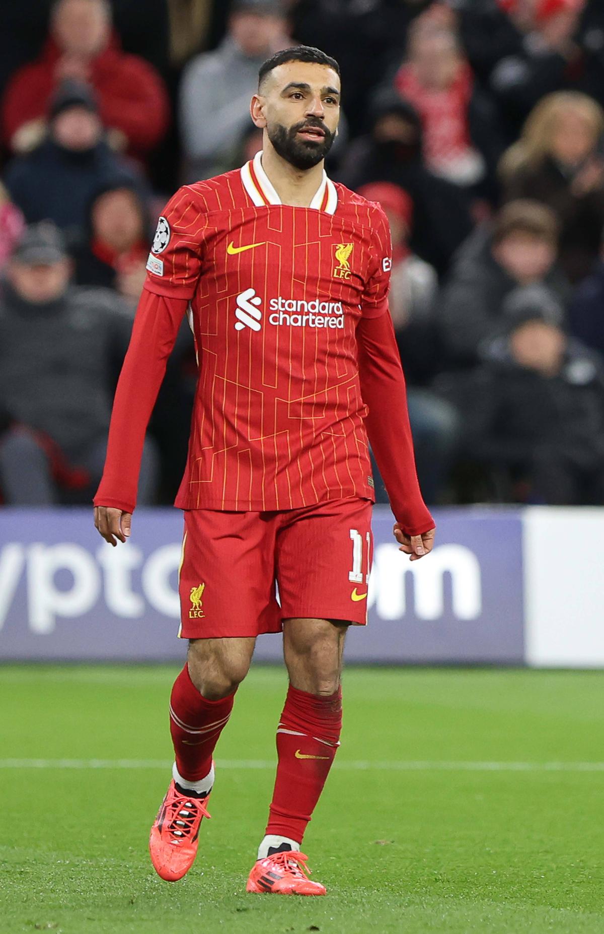 La pământ! Cum a fost surprins Mohamed Salah, la câteva minute după ce Liverpool a fost eliminată de PSG