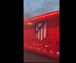 Imagini de la sosirea celor de la Atletico pentru meciul cu Real