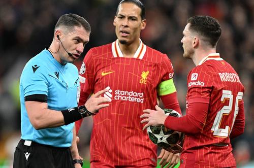 Istvan Kovacs, în Liverpool- PSG/ FOTO Imago Images