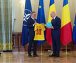 Elena Hagi la ceremonia de la Palatul Cotroceni