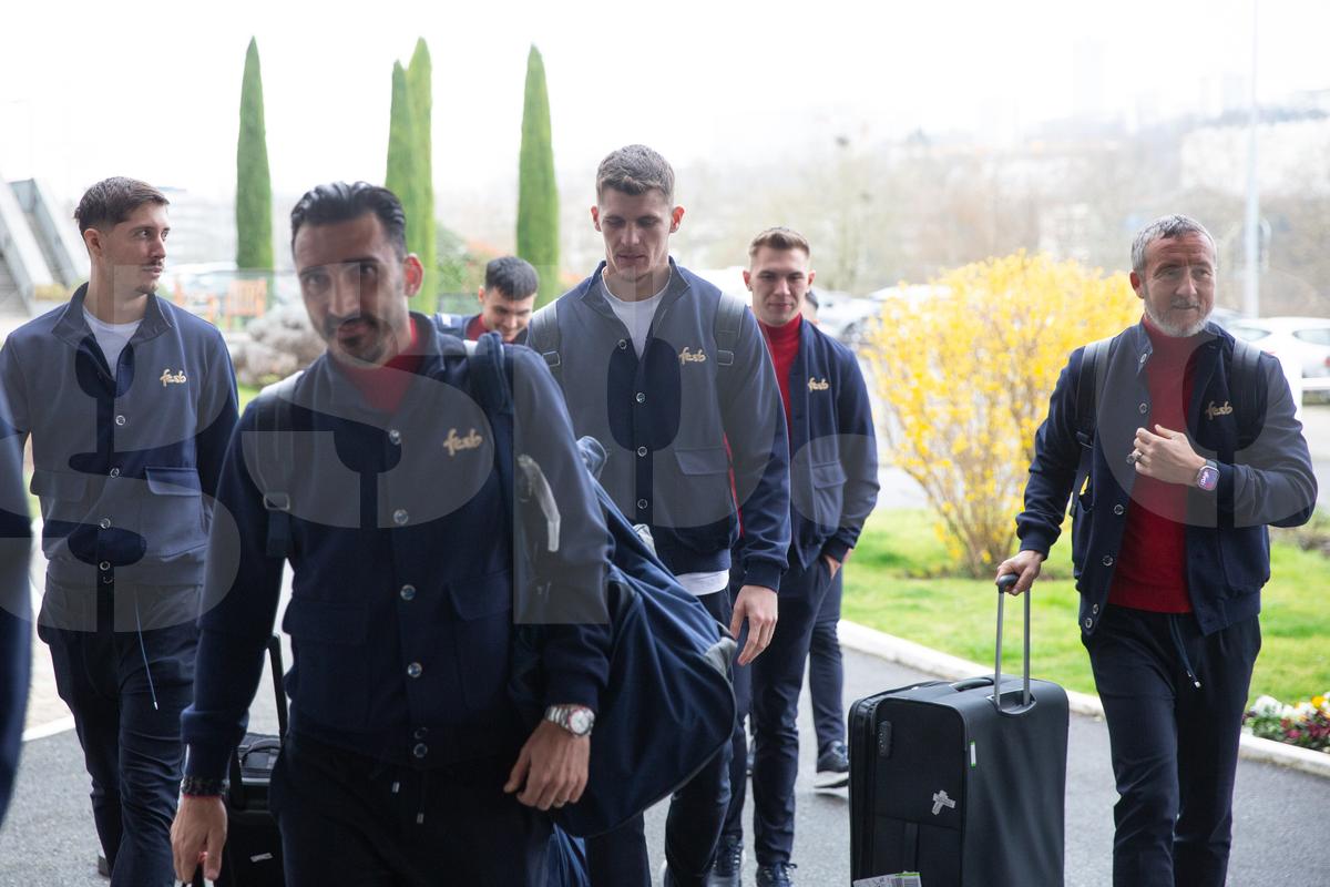Sosire FCSB la hotelul Metropole by Arteloge din Lyon