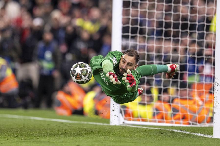 Gianluigi Donnarumma a calificat-o pe PSG în optimile de finală ale Ligii Campionilor, cu două parade contra lui Liverpool la loviturile de departajare pe Anfield Road / Foto: Imago Ce n-a văzut Parisul