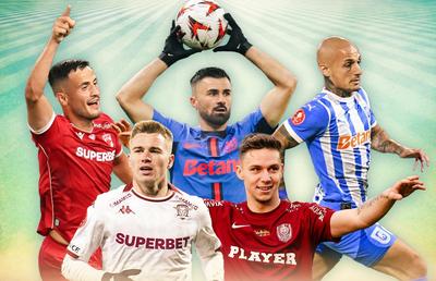 Cum arată „11”-le ideal al sezonului regular din Superligă: surprizele vin de la Dinamo, FCSB și o echipă din play-out