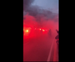 Imagini senzaționale la Madrid » Jucătorii de la Atletico au fost escortați de forțele de ordine, printre mii de fani