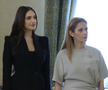 Elena Hagi la ceremonia de la Palatul Cotroceni