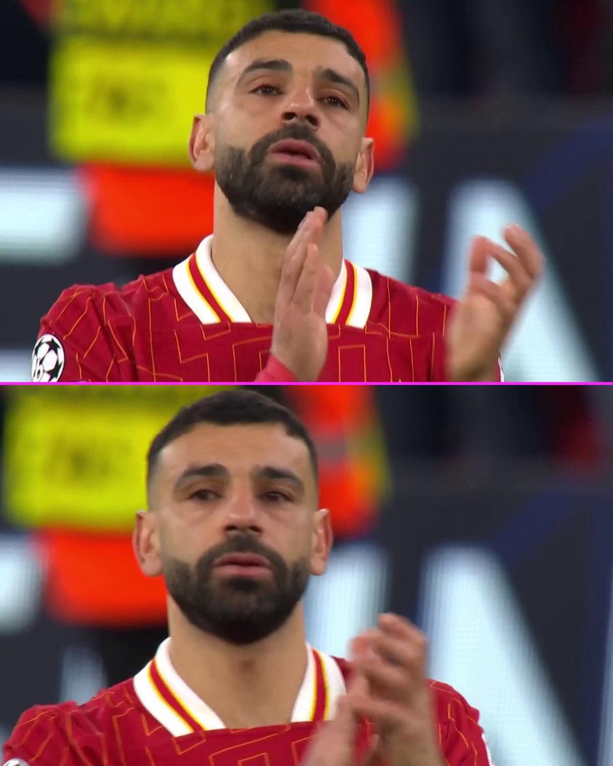 La pământ! Cum a fost surprins Mohamed Salah, la câteva minute după ce Liverpool a fost eliminată de PSG