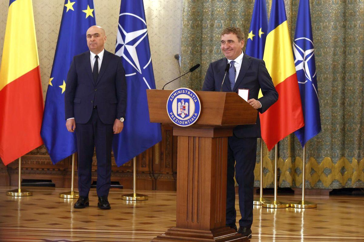 Gică Hagi, discurs printre lacrimi la Cotroceni: „Am muncit 50 de ani pentru acest moment”