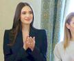 Elena Hagi la ceremonia de la Cotroceni