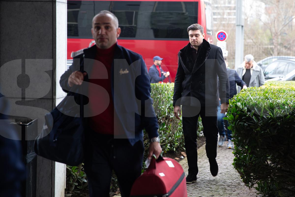 Sosire FCSB la hotelul Metropole by Arteloge din Lyon