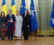 Elena Hagi la ceremonia de la Palatul Cotroceni