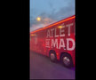 Imagini de la sosirea celor de la Atletico pentru meciul cu Real