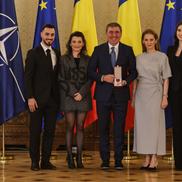 Gică Hagi, decorat la Cotroceni. FOTO: Vlad Chirea (Libertatea)