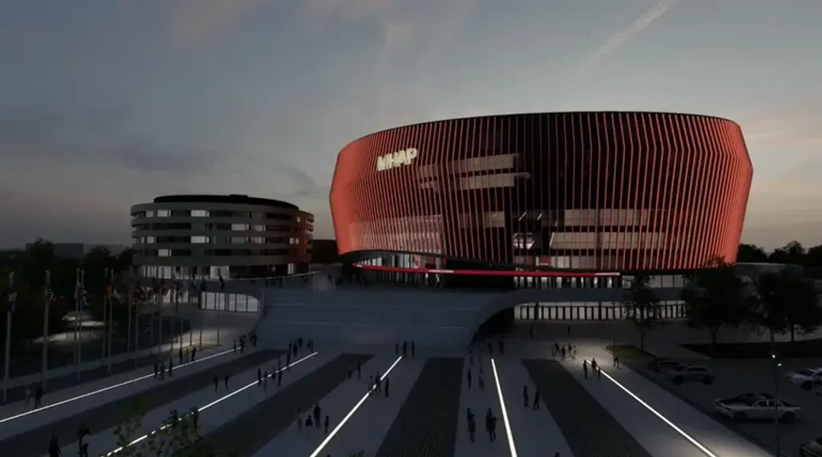 Viitoarea arenă de 400 de milioane de euro din Pardubice