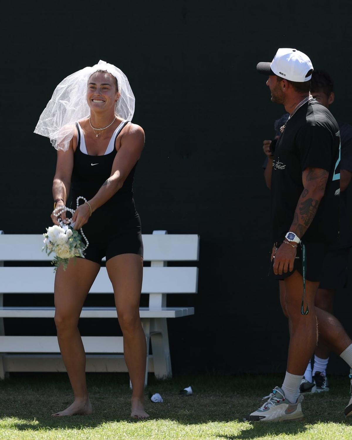 Aryna Sabalenka a primit voalul de mireasă la Indian Wells » Ce a urmat