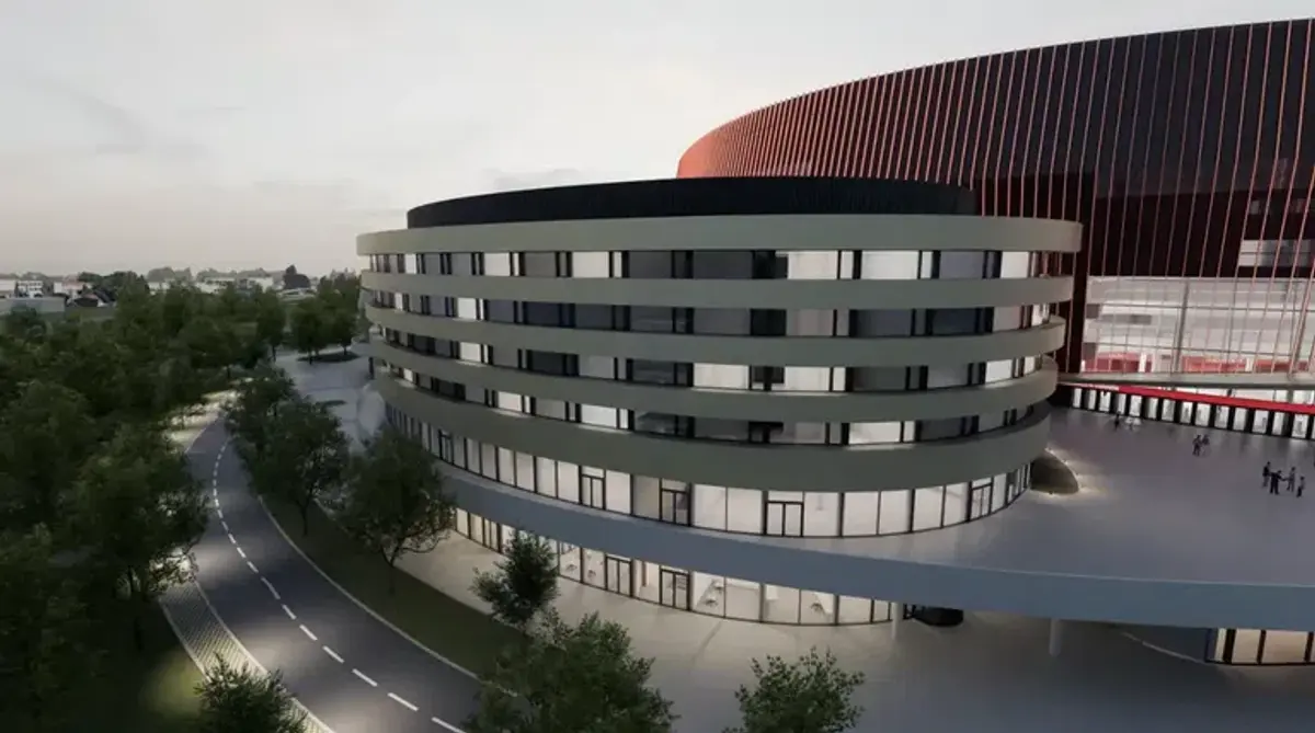 Viitoarea arenă de 400 de milioane de euro din Pardubice