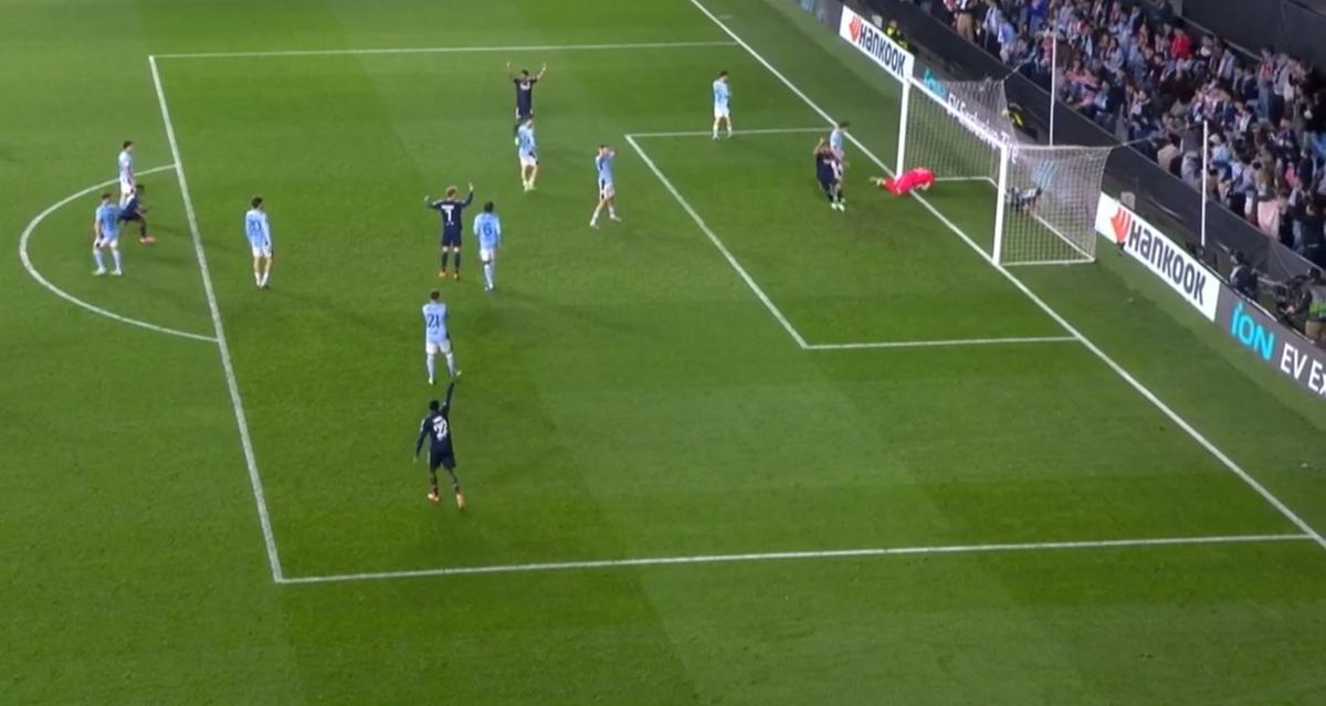 Gafa lui Ionuț Radu din Celta Vigo - Lyon