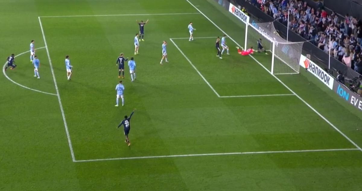 Gafa lui Ionuț Radu din Celta Vigo - Lyon