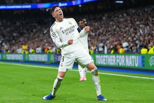 Federico Valverde a primit nota 10 în L'Equipe, după Real Madrid - Manchester City 3-0/ foto: Getty Images